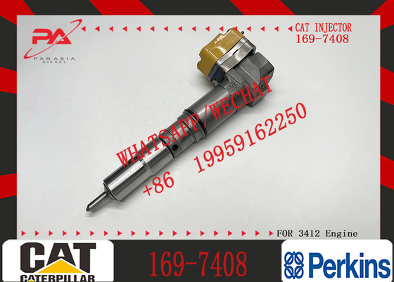 Excavator Engine Parts Fule Injetor 169-7408 174-7527 222-5967 20R-0760 232-1175 173-9272 for 3412E 3408 Fuel Injector