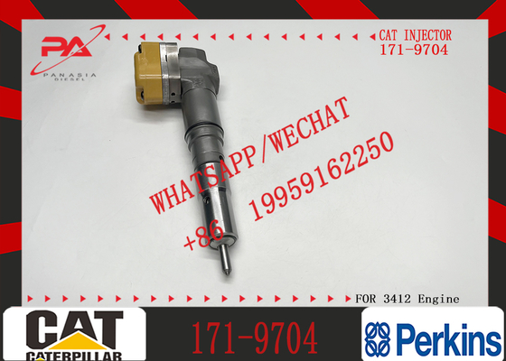 1563895 1697408 Engine Parts Fuel Injector 156-3895 169-7408 171-9704 for 3412 1719704 Engine