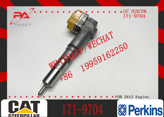 1563895 1697408 Engine Parts Fuel Injector 156-3895 169-7408 171-9704 for 3412 1719704 Engine