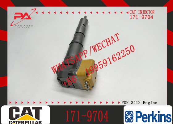 1563895 1697408 Engine Parts Fuel Injector 156-3895 169-7408 171-9704 for 3412 1719704 Engine
