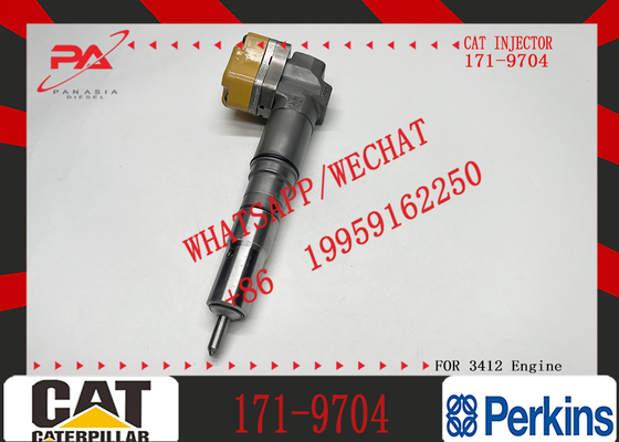 1563895 1697408 Engine Parts Fuel Injector 156-3895 169-7408 171-9704 for 3412 1719704 Engine