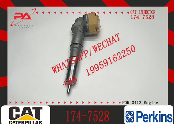 Common Rail Injector Fuel Injecto 174-7526 174-7528 179-6020 153-5938 for 3412 Excavator 3412E/5110B