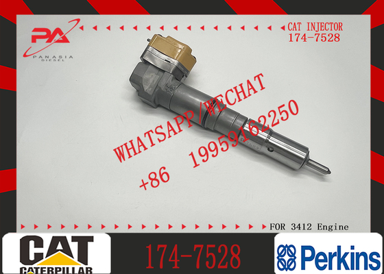 Common Rail Injector Fuel Injecto 174-7526 174-7528 179-6020 153-5938 for 3412 Excavator 3412E/5110B