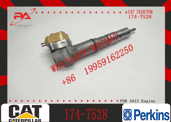 Common Rail Injector Fuel Injecto 174-7526 174-7528 179-6020 153-5938 for 3412 Excavator 3412E/5110B