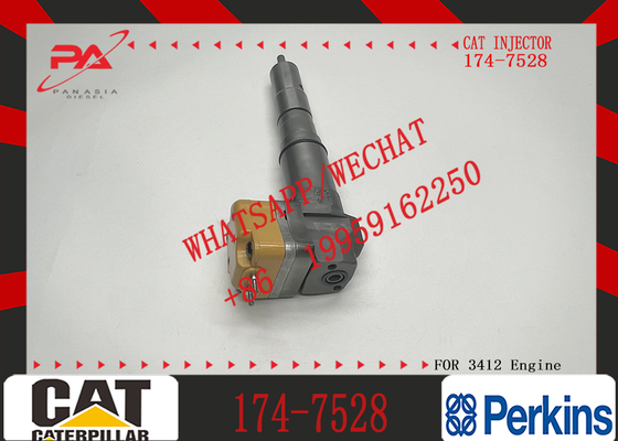 Common Rail Injector Fuel Injecto 174-7526 174-7528 179-6020 153-5938 for 3412 Excavator 3412E/5110B