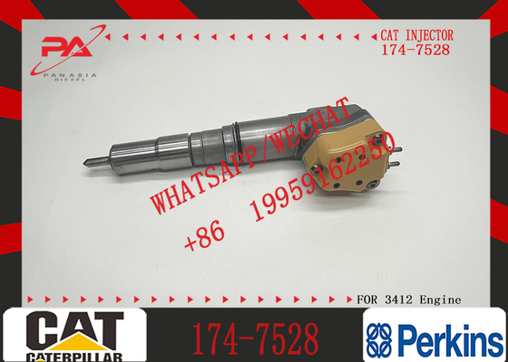 Common Rail Injector Fuel Injecto 174-7526 174-7528 179-6020 153-5938 for 3412 Excavator 3412E/5110B