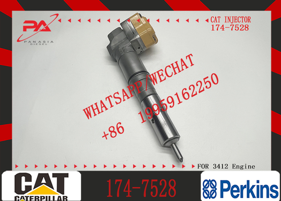 Common Rail Injector Fuel Injecto 174-7526 174-7528 179-6020 153-5938 for 3412 Excavator 3412E/5110B