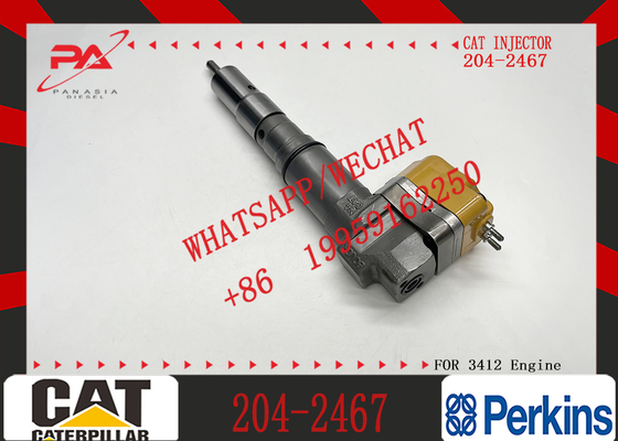 Diesel Fuel Injector 153-5938 232-1168 156-3895 204-2467 232-1167 173-4059 for Caterpillar CAT Engine 3412E 3412 Tractor