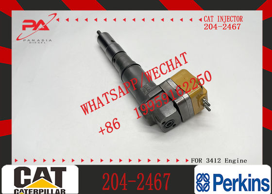 Diesel Fuel Injector 153-5938 232-1168 156-3895 204-2467 232-1167 173-4059 for Caterpillar CAT Engine 3412E 3412 Tractor
