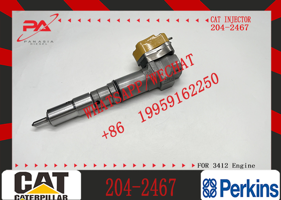 Diesel Fuel Injector 153-5938 232-1168 156-3895 204-2467 232-1167 173-4059 for Caterpillar CAT Engine 3412E 3412 Tractor