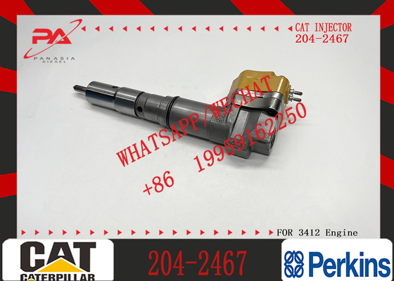 Diesel Fuel Injector 153-5938 232-1168 156-3895 204-2467 232-1167 173-4059 for Caterpillar CAT Engine 3412E 3412 Tractor