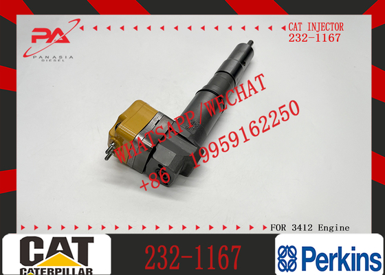 DIESEL FUEL COMMON RAIL INJECTOR 232-1168 2321168 232-1167 2321167 3412 3412