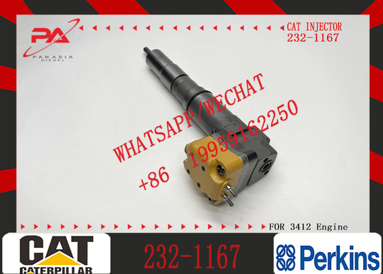 DIESEL FUEL COMMON RAIL INJECTOR 232-1168 2321168 232-1167 2321167 3412 3412