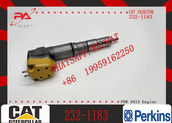 Excavator Engine Parts Fule Injetor 232-1171 10R-1267 232-1183 10R-1266 4CR01974 for 3412E 3408 Fuel Injector