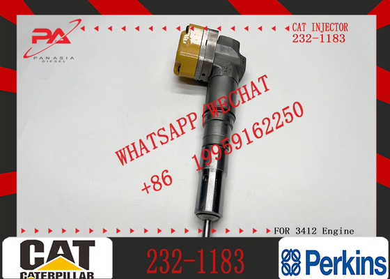 Excavator Engine Parts Fule Injetor 232-1171 10R-1267 232-1183 10R-1266 4CR01974 for 3412E 3408 Fuel Injector