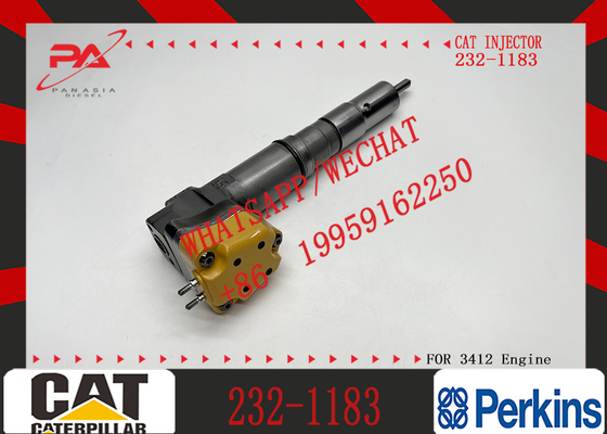 Excavator Engine Parts Fule Injetor 232-1171 10R-1267 232-1183 10R-1266 4CR01974 for 3412E 3408 Fuel Injector