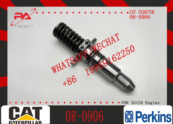 4P-9075 4P9075 Common Rail Fuel Injector 0R-3051 0R-0906 Diesel Injection Valves for CAT 3512 3516 3508