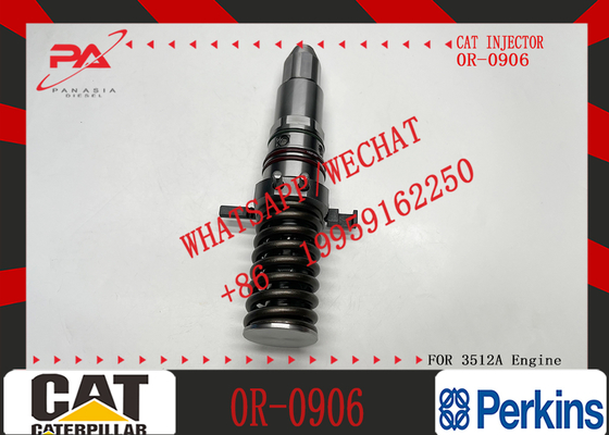 4P-9075 4P9075 Common Rail Fuel Injector 0R-3051 0R-0906 Diesel Injection Valves for CAT 3512 3516 3508