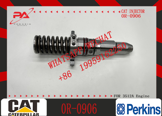 4P-9075 4P9075 Common Rail Fuel Injector 0R-3051 0R-0906 Diesel Injection Valves for CAT 3512 3516 3508
