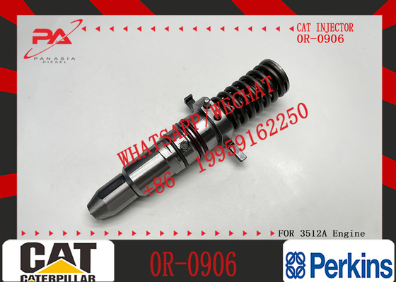 4P-9075 4P9075 Common Rail Fuel Injector 0R-3051 0R-0906 Diesel Injection Valves for CAT 3512 3516 3508