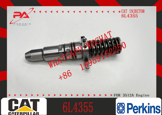Diesel Engine Injector 7E6408 4P9077 7C4148 6L4355 0R-8338 10R-1252For C3512A Common Rail