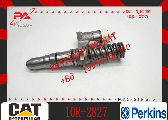 Common Rail Fuel Injector 249-0746 10R-2826 10R-2827 CAT 3512B Injector for Caterpillar Machinery Diesel Engine Parts