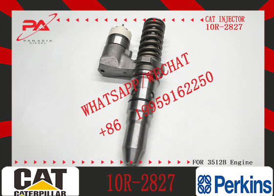 Common Rail Fuel Injector 249-0746 10R-2826 10R-2827 CAT 3512B Injector for Caterpillar Machinery Diesel Engine Parts