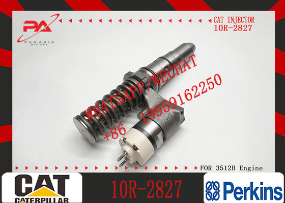Common Rail Fuel Injector 249-0746 10R-2826 10R-2827 CAT 3512B Injector for Caterpillar Machinery Diesel Engine Parts
