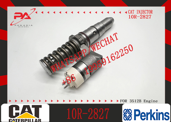 Common Rail Fuel Injector 249-0746 10R-2826 10R-2827 CAT 3512B Injector for Caterpillar Machinery Diesel Engine Parts