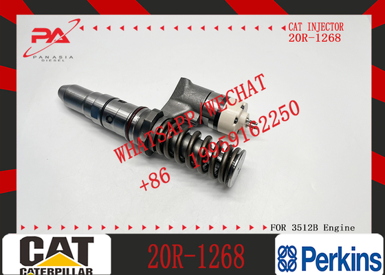 Common Rail Fuel Injector 392-0204 20R-1268 CAT 3508 3512 3516 Injector for Caterpillar Machinery Diesel Engine Parts