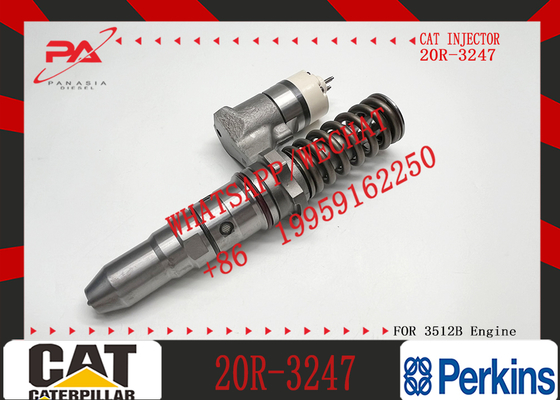 Excavator Parts 392-0225 Fuel Injector 3920225 20R-3247 20R3247 for CAT 3508B 3512B 3516B 3512C 3516C