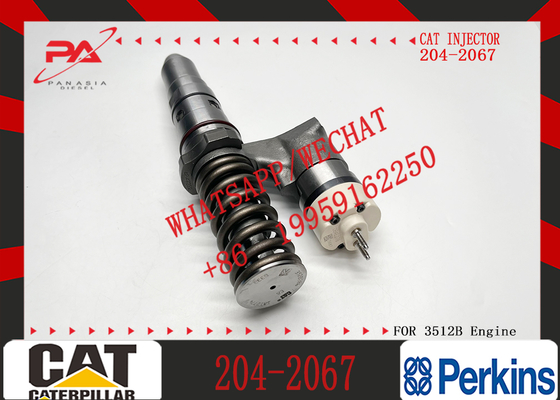 High Quality Fuel Injector 204-2067 2042067 Diesel Engine Fuel Injector 10R-6162 10R6162 for CAT C15 C18 C13 C32 3406E 3512B
