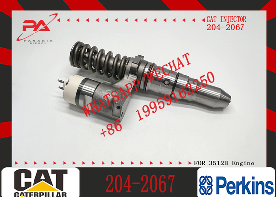 High Quality Fuel Injector 204-2067 2042067 Diesel Engine Fuel Injector 10R-6162 10R6162 for CAT C15 C18 C13 C32 3406E 3512B