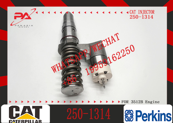 Diesel Fuel Injector 250-1314 2501314 10R-1290 10R1290 Injection Valves for Caterpillar 3508B 3512B 3516B