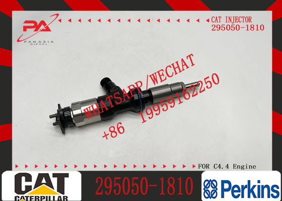 NEW Fuel Injector 295050-1810 4183229 418-3229 Compatible with Caterpillar C4.4 Engine 318F 316F 315F 314F 313F 312F