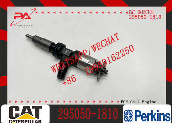 NEW Fuel Injector 295050-1810 4183229 418-3229 Compatible with Caterpillar C4.4 Engine 318F 316F 315F 314F 313F 312F