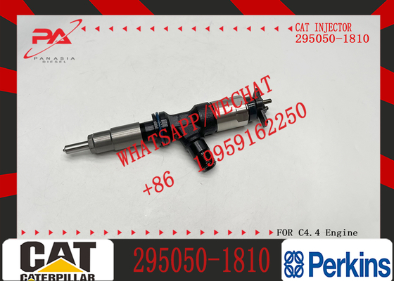 NEW Fuel Injector 295050-1810 4183229 418-3229 Compatible with Caterpillar C4.4 Engine 318F 316F 315F 314F 313F 312F