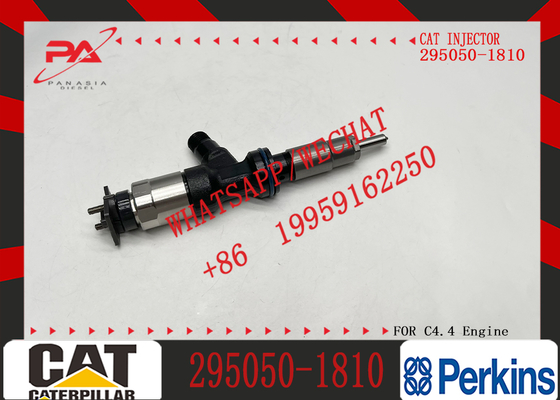 NEW Fuel Injector 295050-1810 4183229 418-3229 Compatible with Caterpillar C4.4 Engine 318F 316F 315F 314F 313F 312F