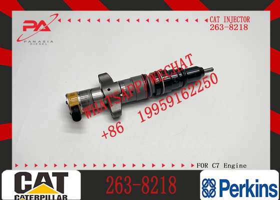 Excavator Engine Parts 263-8218 Common Rail Injector 2638218 557-7627 387-9427 328-2585 Fuel Injector for Caterpillar Cat C7 C9