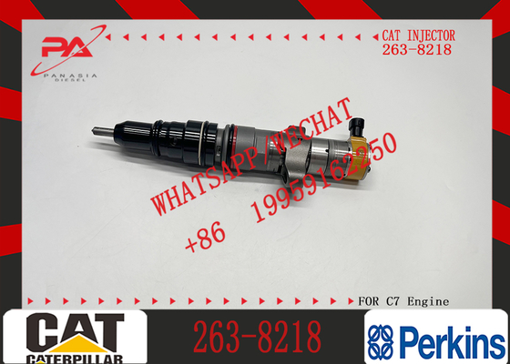 Excavator Engine Parts 263-8218 Common Rail Injector 2638218 557-7627 387-9427 328-2585 Fuel Injector for Caterpillar Cat C7 C9