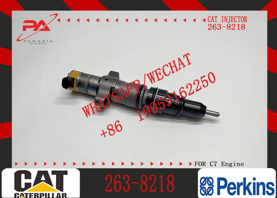 Excavator Engine Parts 263-8218 Common Rail Injector 2638218 557-7627 387-9427 328-2585 Fuel Injector for Caterpillar Cat C7 C9