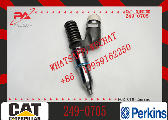 Original New CAT Fuel Injector 249-0705 244-7695 2490705 2447695 Genuine New Caterpillar C13 Fuel Injector for 352 980L
