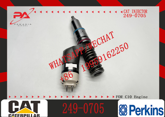 Original New CAT Fuel Injector 249-0705 244-7695 2490705 2447695 Genuine New Caterpillar C13 Fuel Injector for 352 980L