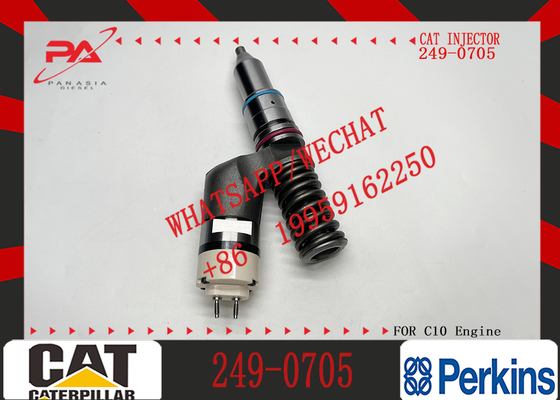 Original New CAT Fuel Injector 249-0705 244-7695 2490705 2447695 Genuine New Caterpillar C13 Fuel Injector for 352 980L