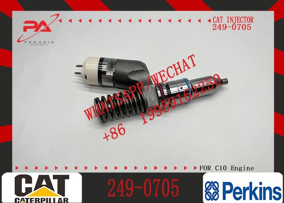 Original New CAT Fuel Injector 249-0705 244-7695 2490705 2447695 Genuine New Caterpillar C13 Fuel Injector for 352 980L