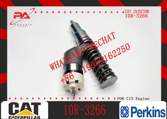 Construction Machinery Parts 253-0617 10R-3266 Common Rail Fuel Injector for Caterpillar C15 Excavator Engine