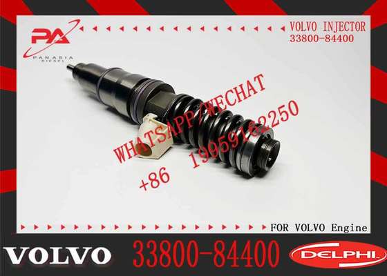 2 Pin Excavator Engine Parts Diesel Fuel Injector 33800 84400 33800-84400 BEBE4C09001 for Volvo Hyundai E1