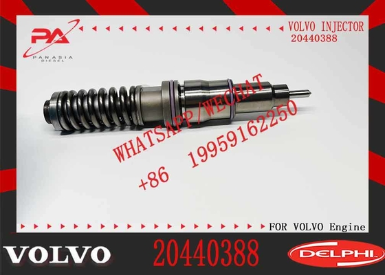Gouda New D12D Engine Fuel Injector EC330B EC360B EC460B Excavator VOE20440388 20440388 BEBE4C01001 BEBE4C01101