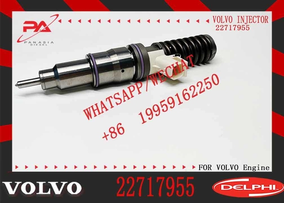 Common Rail Injector 22717955 BEBE5L08001 BEBE5L08101 Fuel Injector with 10.5 MM BORE L433TBE for Volvo MD16 EURO 6 Engine