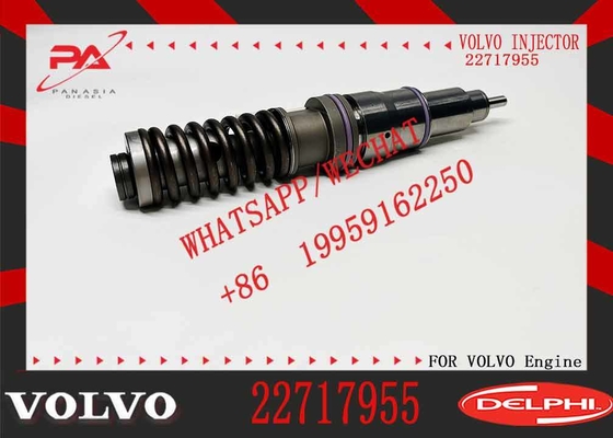 Common Rail Injector 22717955 BEBE5L08001 BEBE5L08101 Fuel Injector with 10.5 MM BORE L433TBE for Volvo MD16 EURO 6 Engine